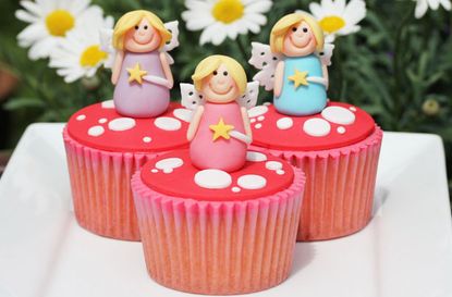 Fairy cupcake toppers