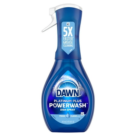 Dawn Powerwash Dish Soap Spray, Dishwashing Liquid Fresh, 16 Fl Oz