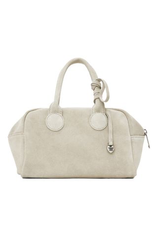 Marge Sherwood Beige Soft Bowling Bag