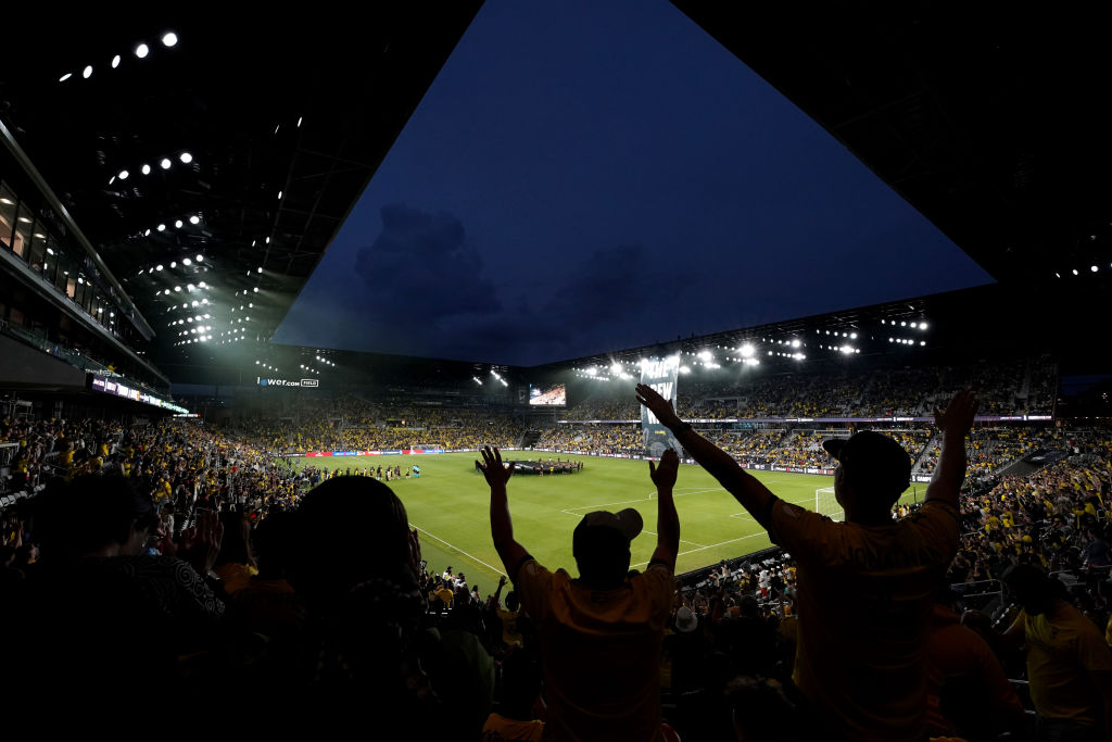 General view of Lower.com Field as the Columbus Crew and Club America take the field before the Michelob Ultra Campeones Cup 2024 at Lower.com Field on September 25, 2024 in Columbus, Ohio