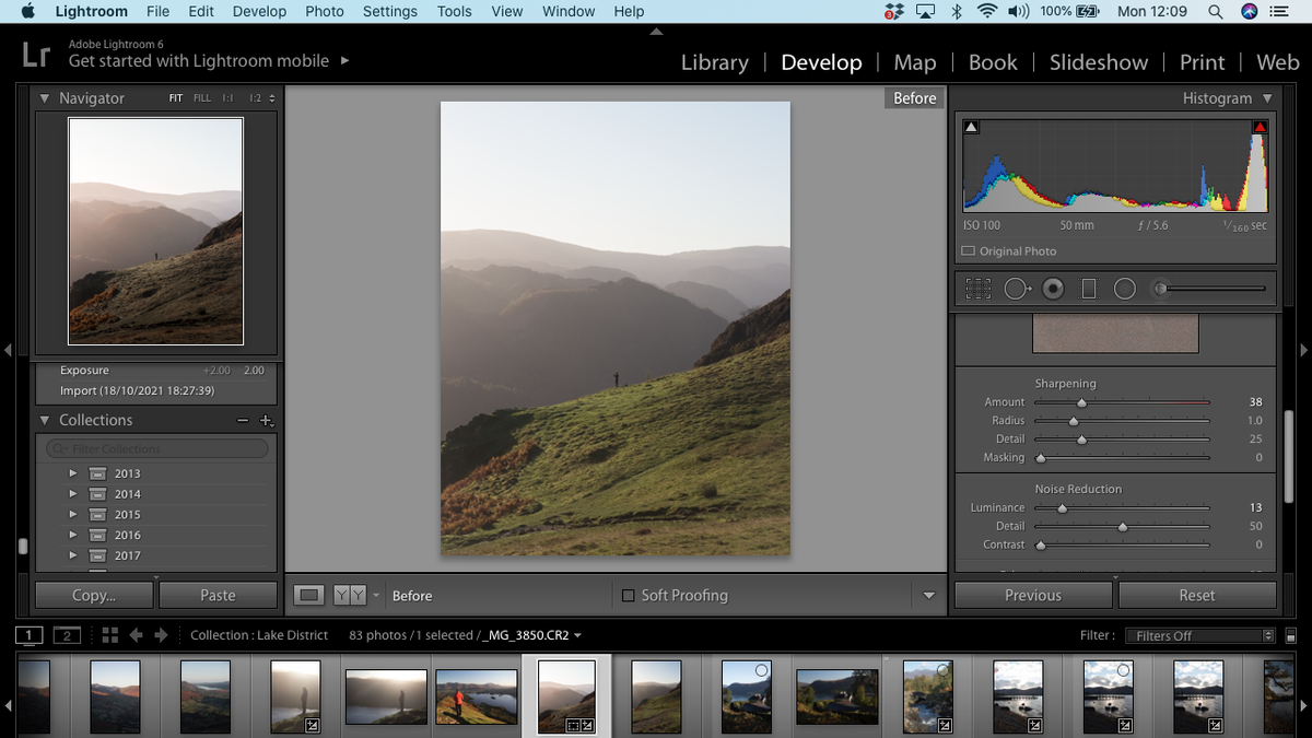 Adobe Lightroom in action