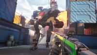 Empulse screen - shooting at a mech
