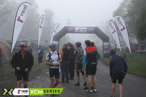A foggy day of racing