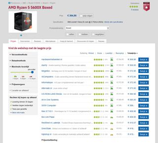 AMD Ryzen 5000 Supply in the Netherlands