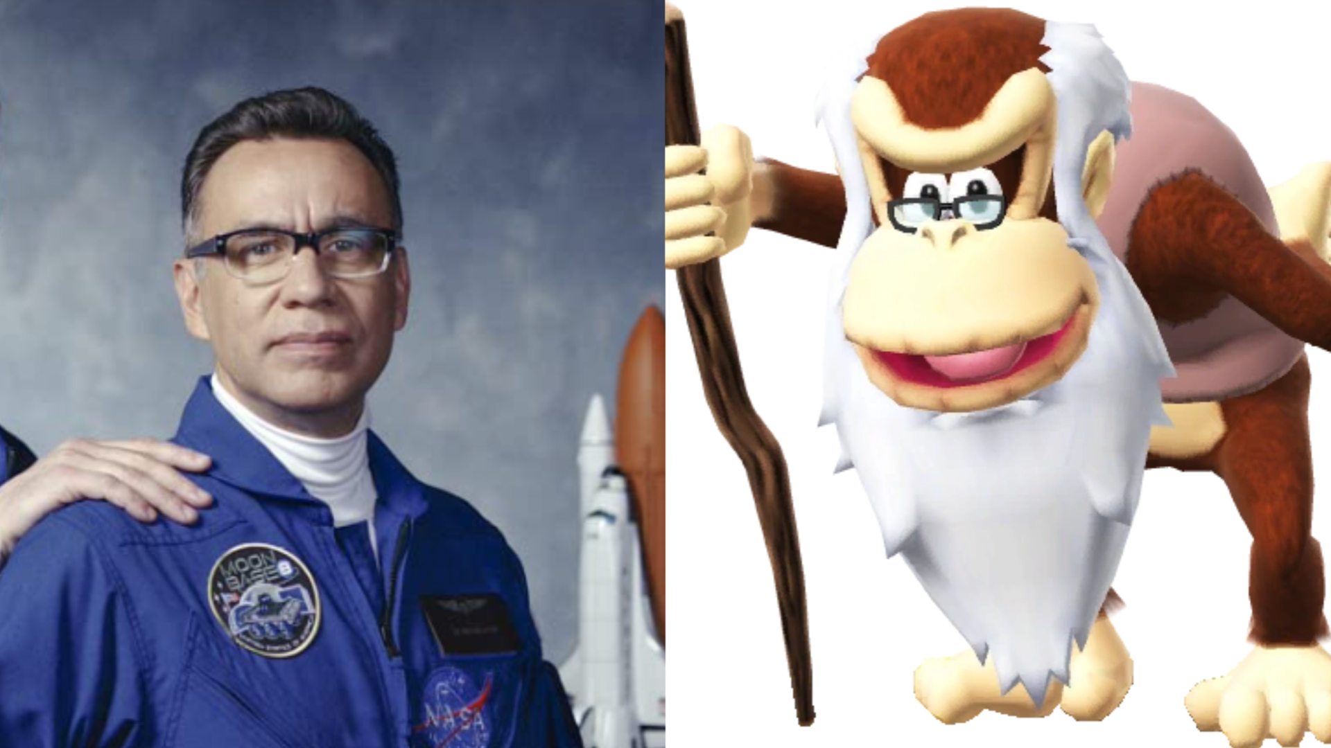 Fred Armisen as Cranky Kong