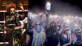 Reggie Watts and the Coachella crowd