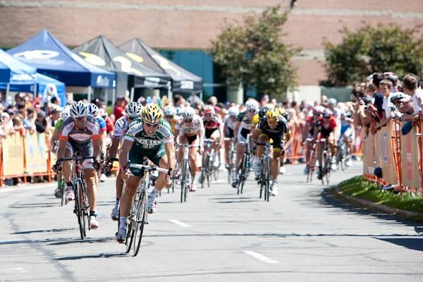 David Veilleux (Kelly Benefit Strategies) wins the field sprint for third.