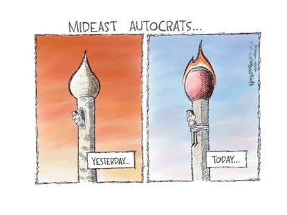 Autocrats' ignited