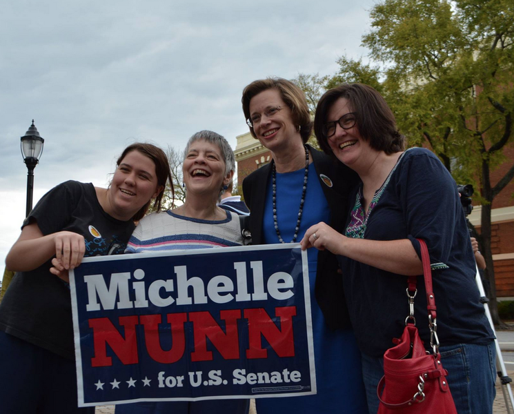 Poll: Democrat surging ahead in Georgia Senate race &amp;amp;mdash; but still below crucial 50 percent mark