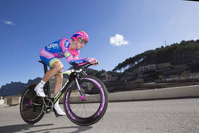 Former Italian time trial champion Adriano Malori (Lampre - Merida)