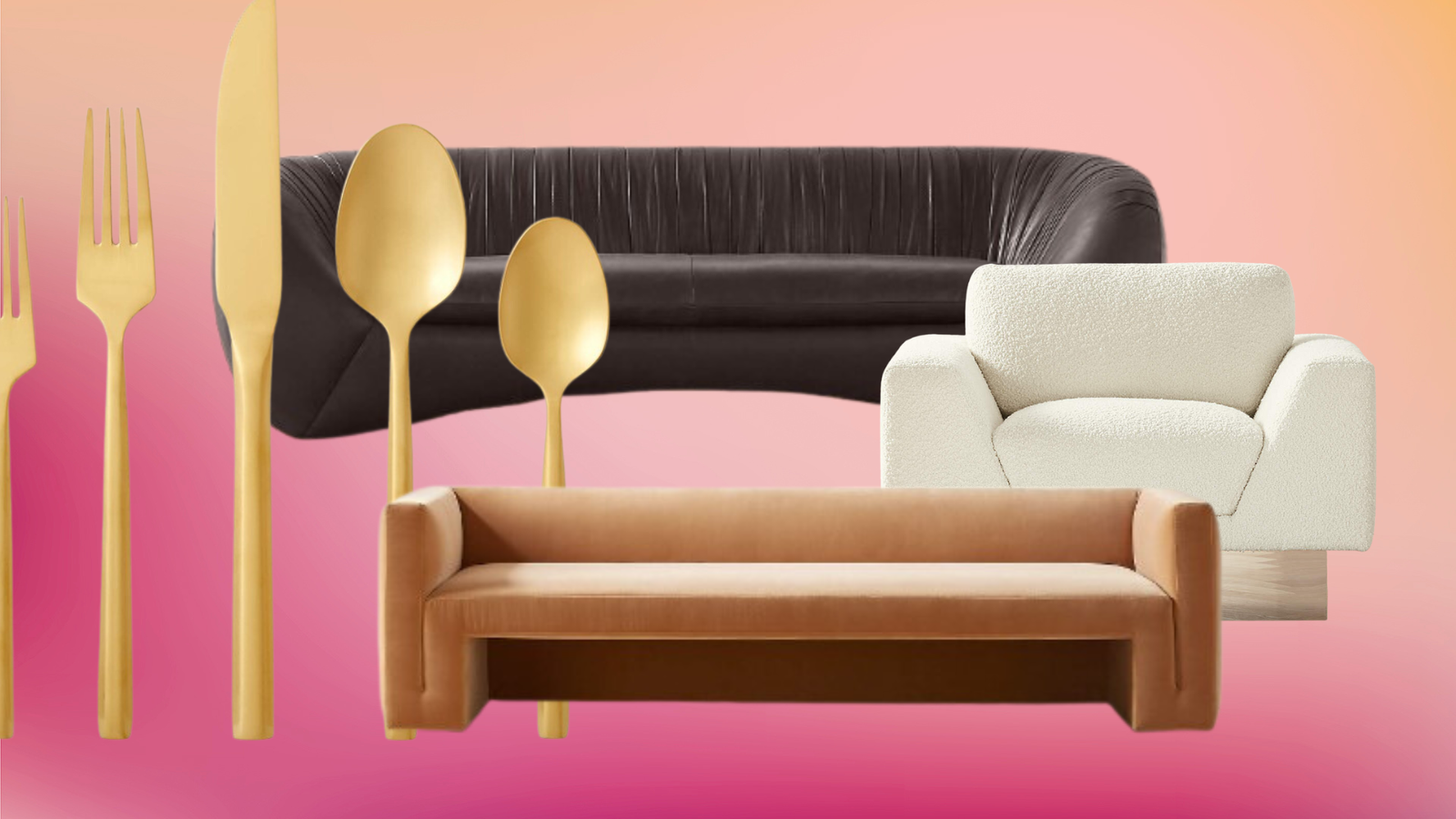 We love the CB2 sale couches at more than 1000 down