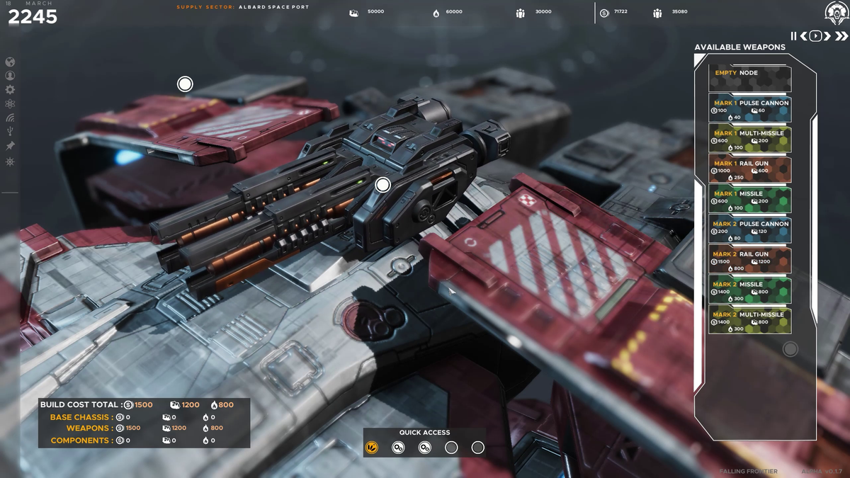 Falling Frontier screenshots