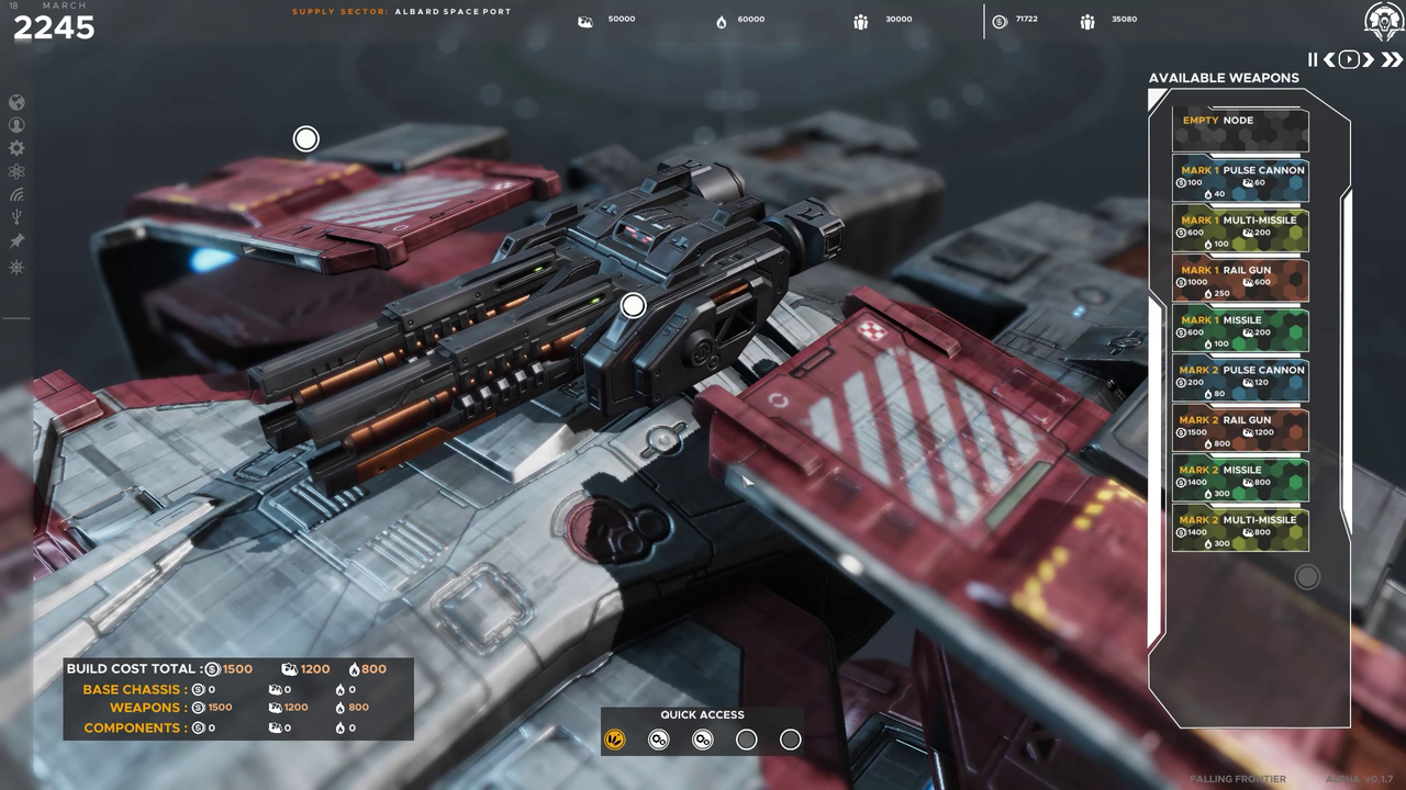 Falling Frontier screenshots