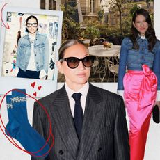 Jenna Lyons in various outfits