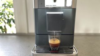 Brewing an Americano using the KitchenAid KF8 Fully Automatic Espresso Machine