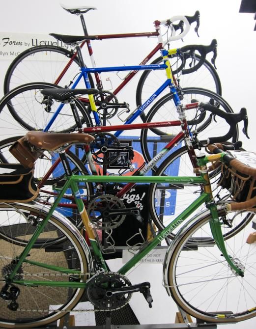 A variety of frames from Llewellyn Cycles
