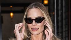 Actress Margot Robbie is seen on September 16, 2025 in New York City.