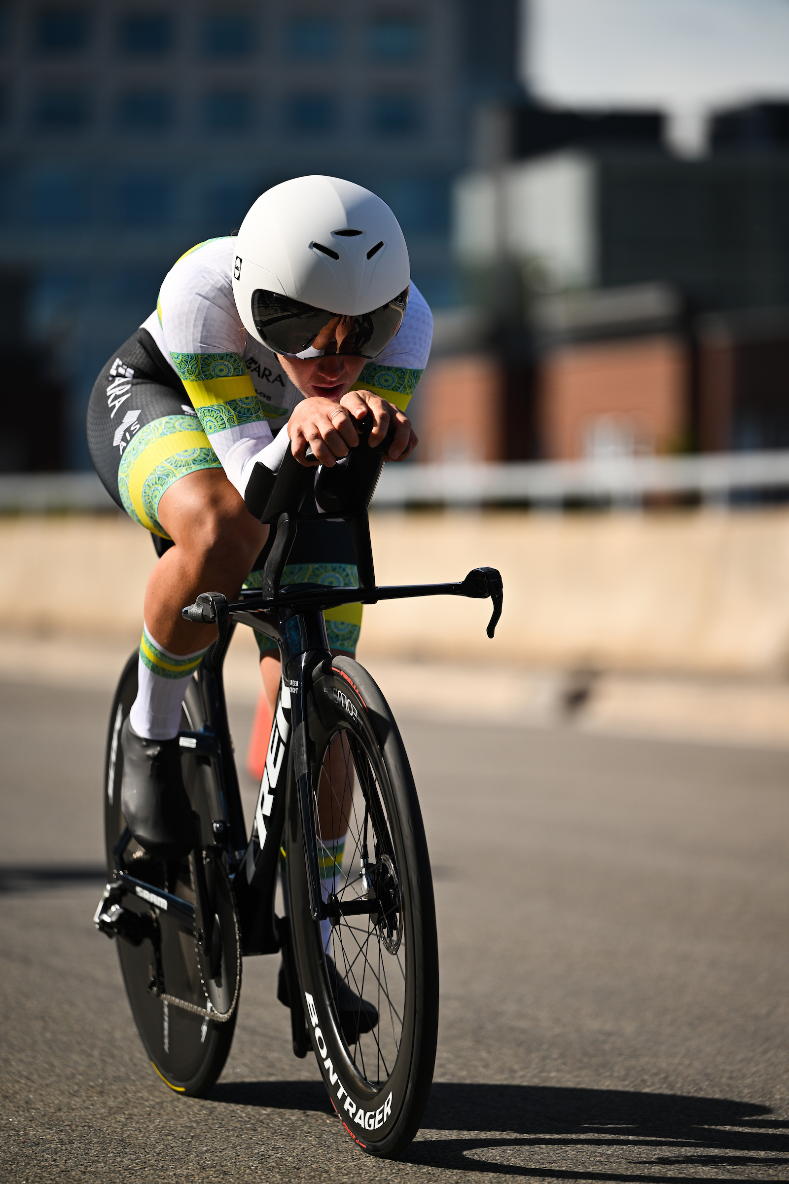 Felicity Wilson-Haffenden (Australia) during women's u23 TT at Road World Championships 2026