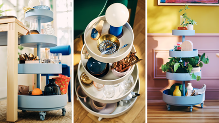 a utility cart from IKEA's PS collection