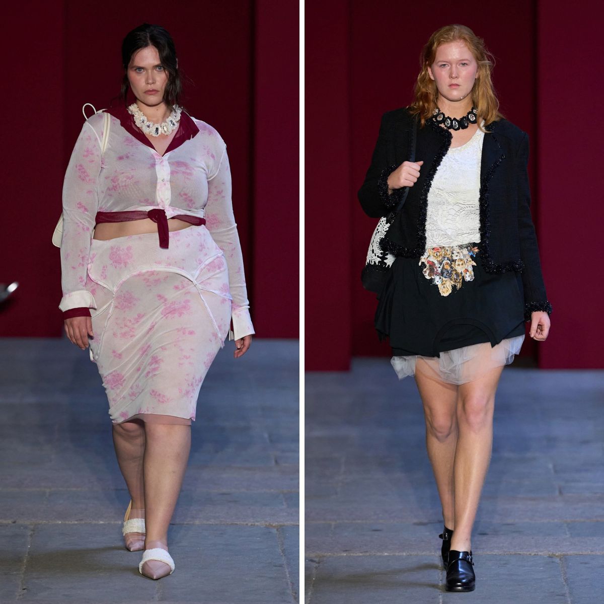Catwalk models and fashion week SS27