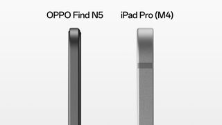 Oppo Find N5 vs iPad Pro