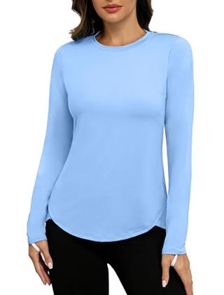 PINSPARK Long Sleeve Workout Top