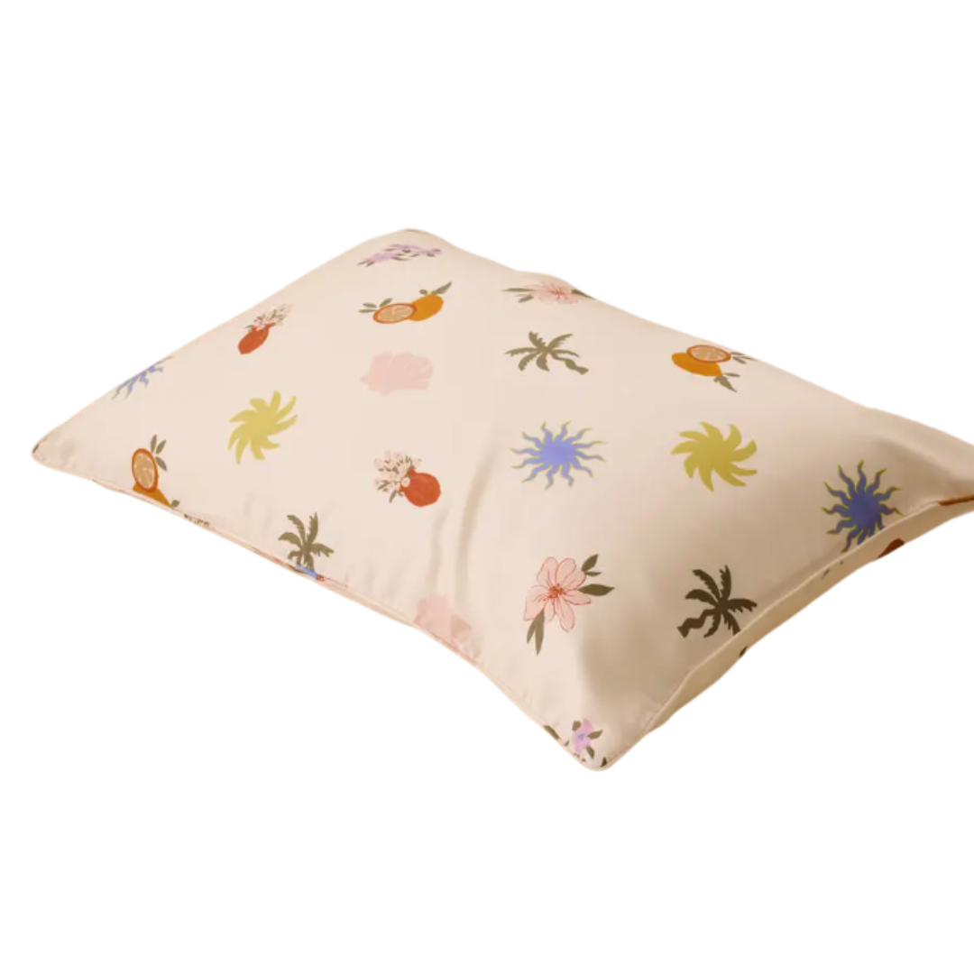 Fleur Silk - Dahlia Pillowcases