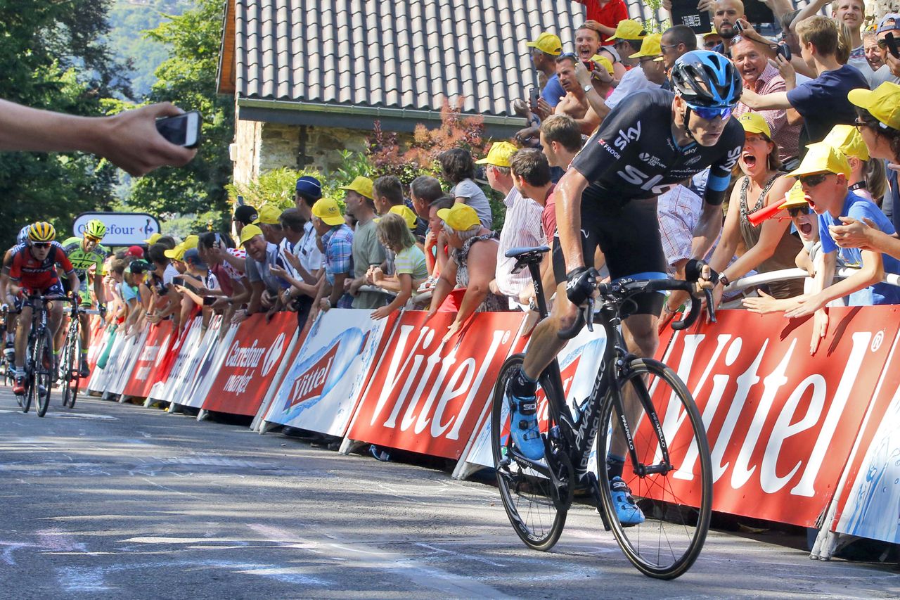 Chris Froome (Team Sky) did enough to take the yellow jersey