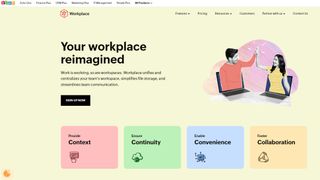 Zoho Workplace website screenshot