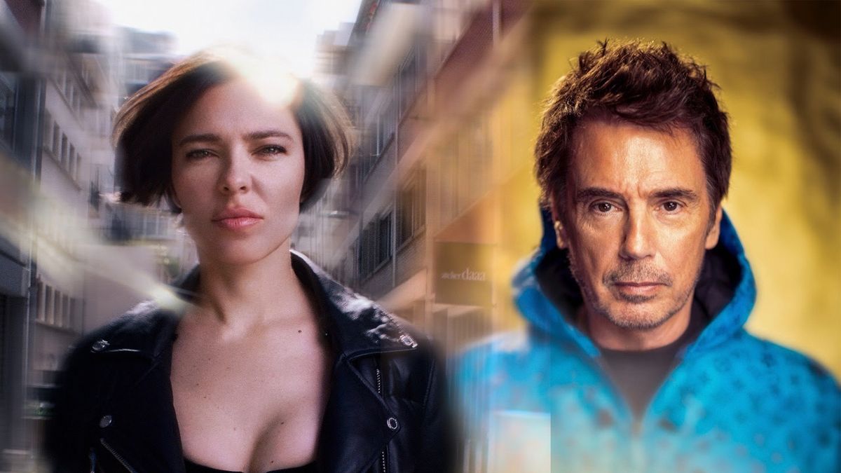 Jean-Michel Jarre and Nina Kravitz