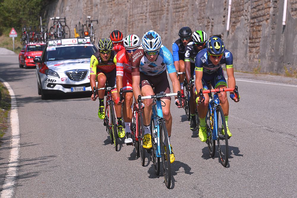 The breakaway at Giro dell'Emilia