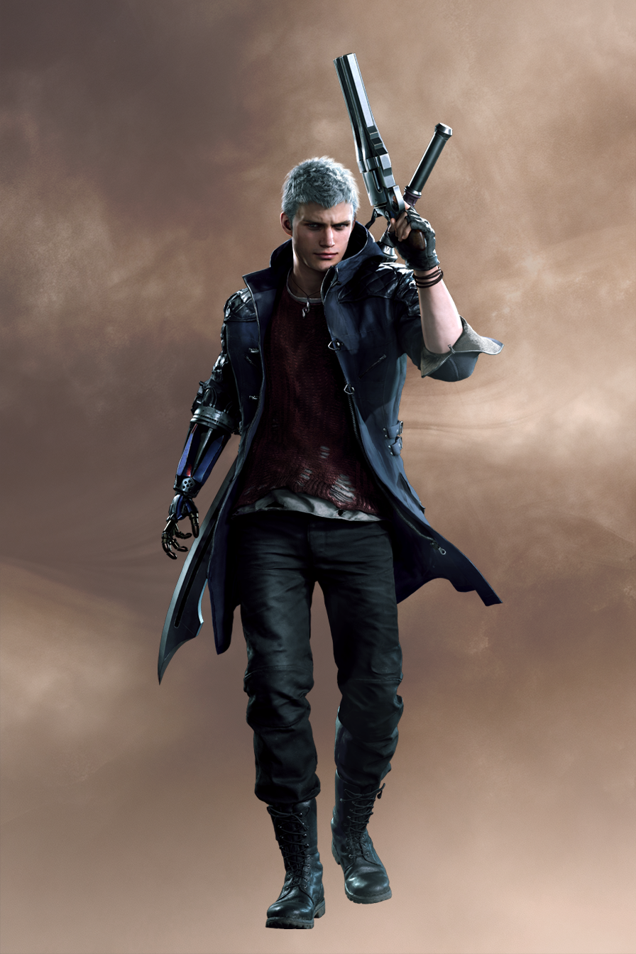 Devil May Cry art for video game Tsukuyomi