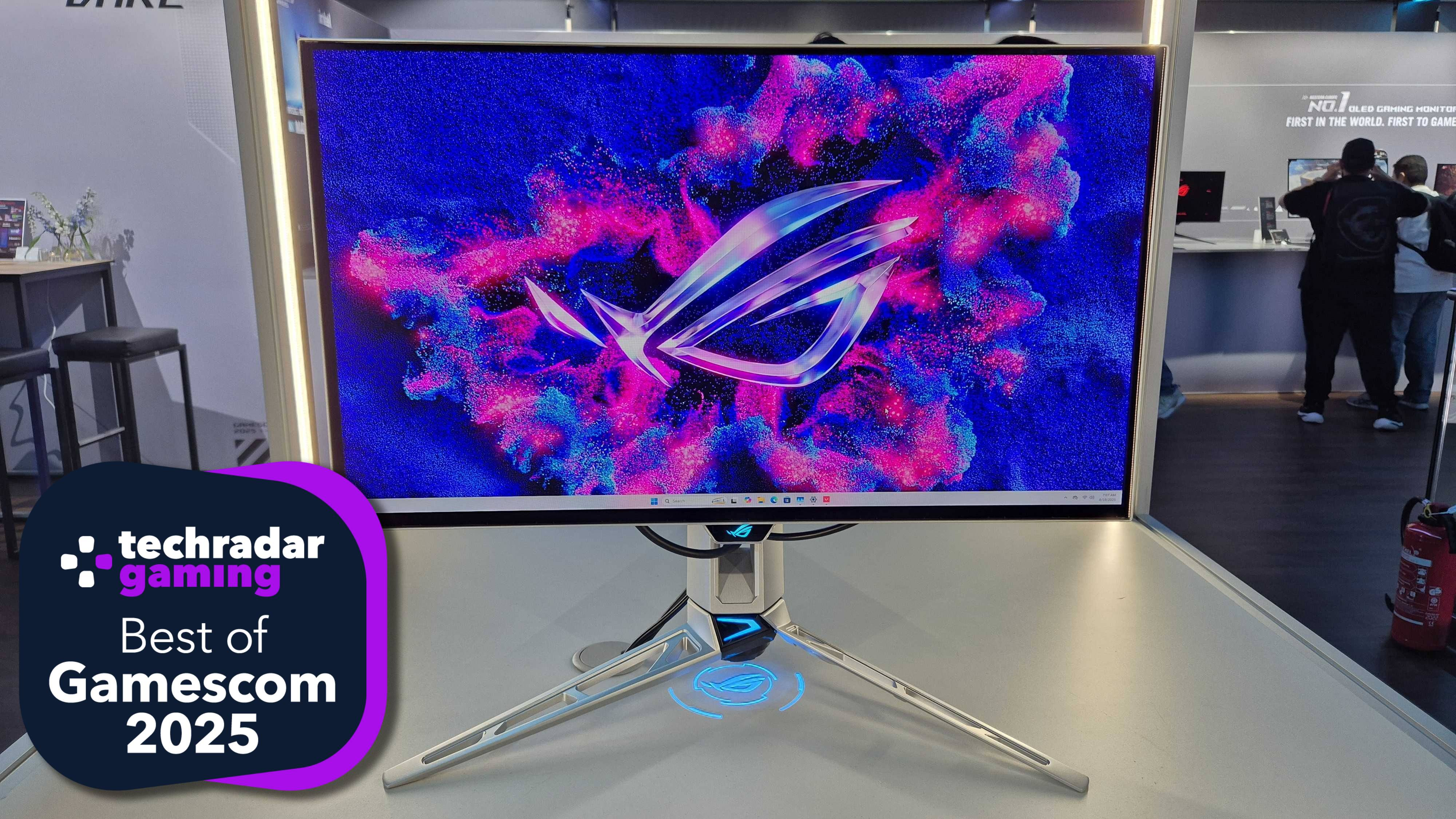 Asus TechRadar Gaming&#039;s Best of Gamescom 2025 award