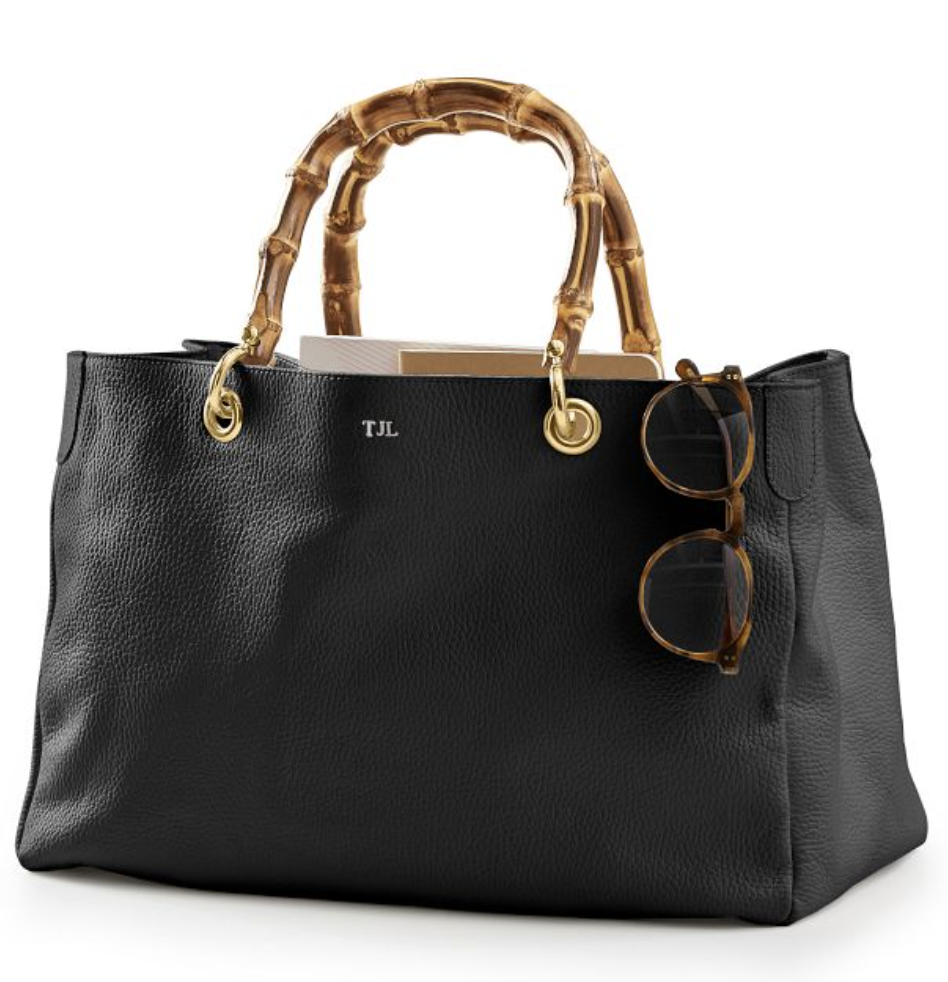 Mark & Graham, Bamboo Elisabetta Slouch Handbag