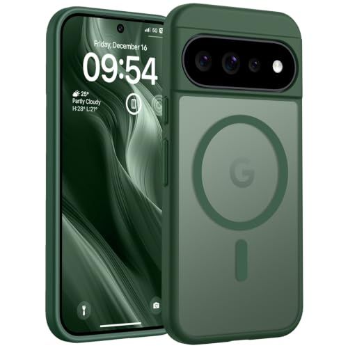 Google Pixel 11 Pro Case, Magsafe Compatible, Alpine Green