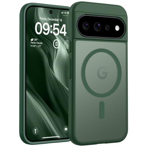 Tocol for Google Pixel 11 Pro Case, Compatible With Magsafe, Alpine Green