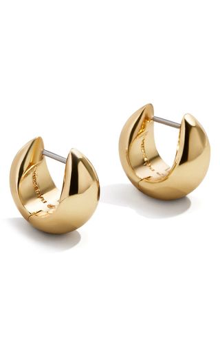 Greer Huggie Hoop Earrings