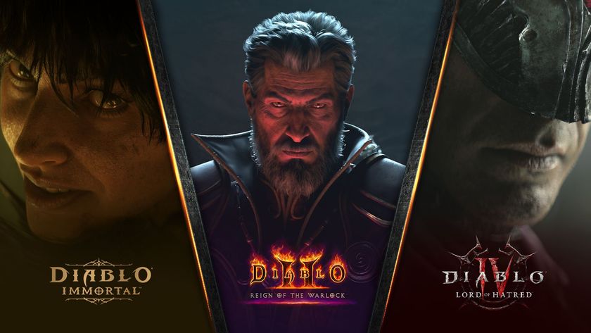 Gameplay images of Diablo 2 Warlock