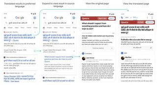 Google Search Translated Pages