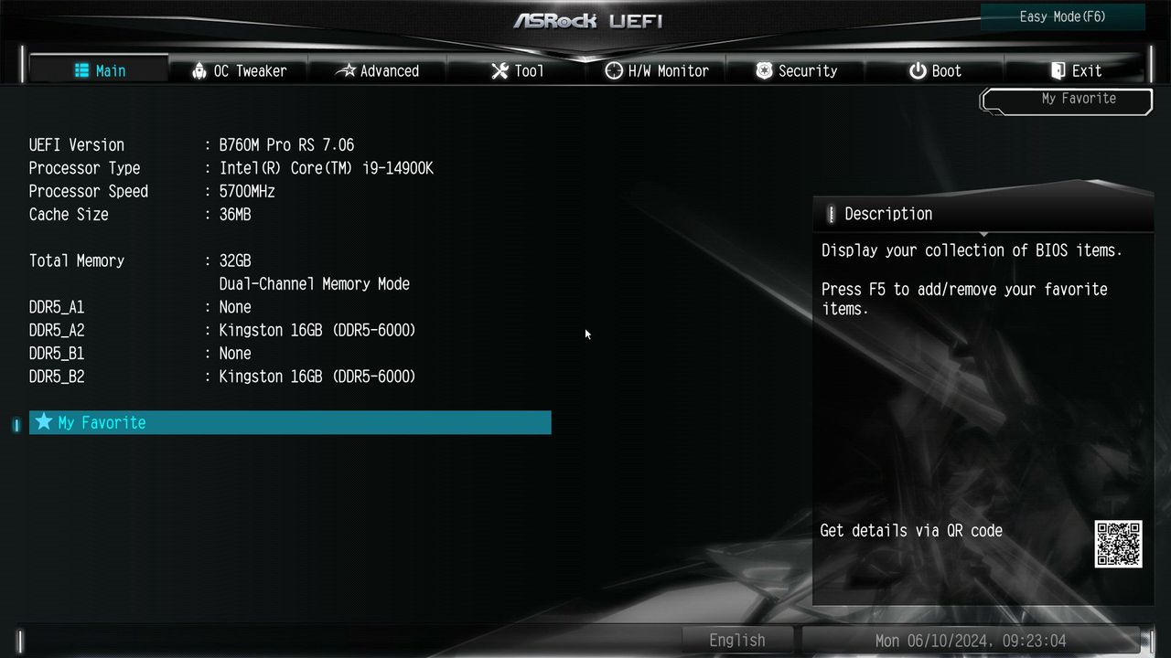 ASRock B760M Pro RS