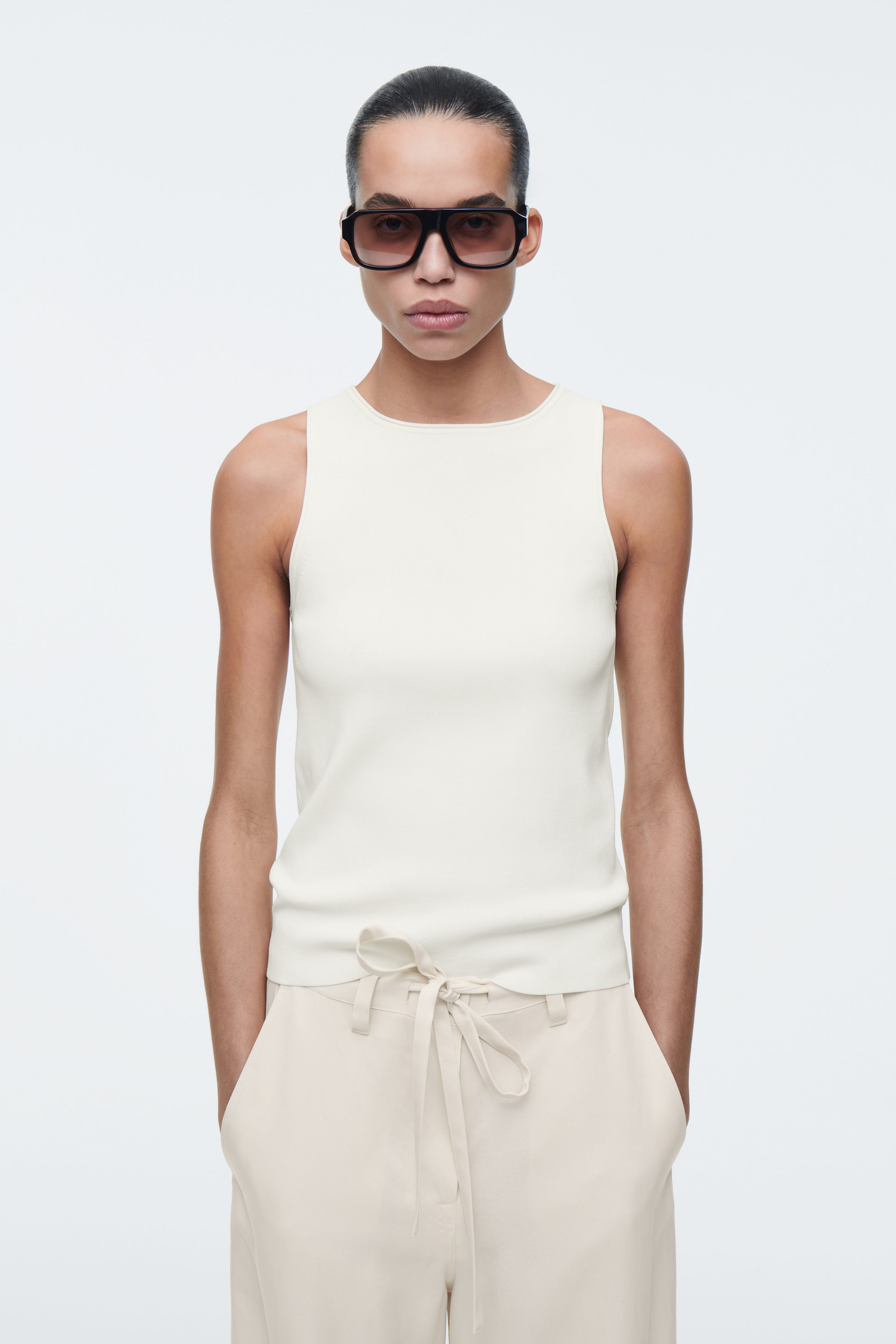 Tubular Knitted Tank Top