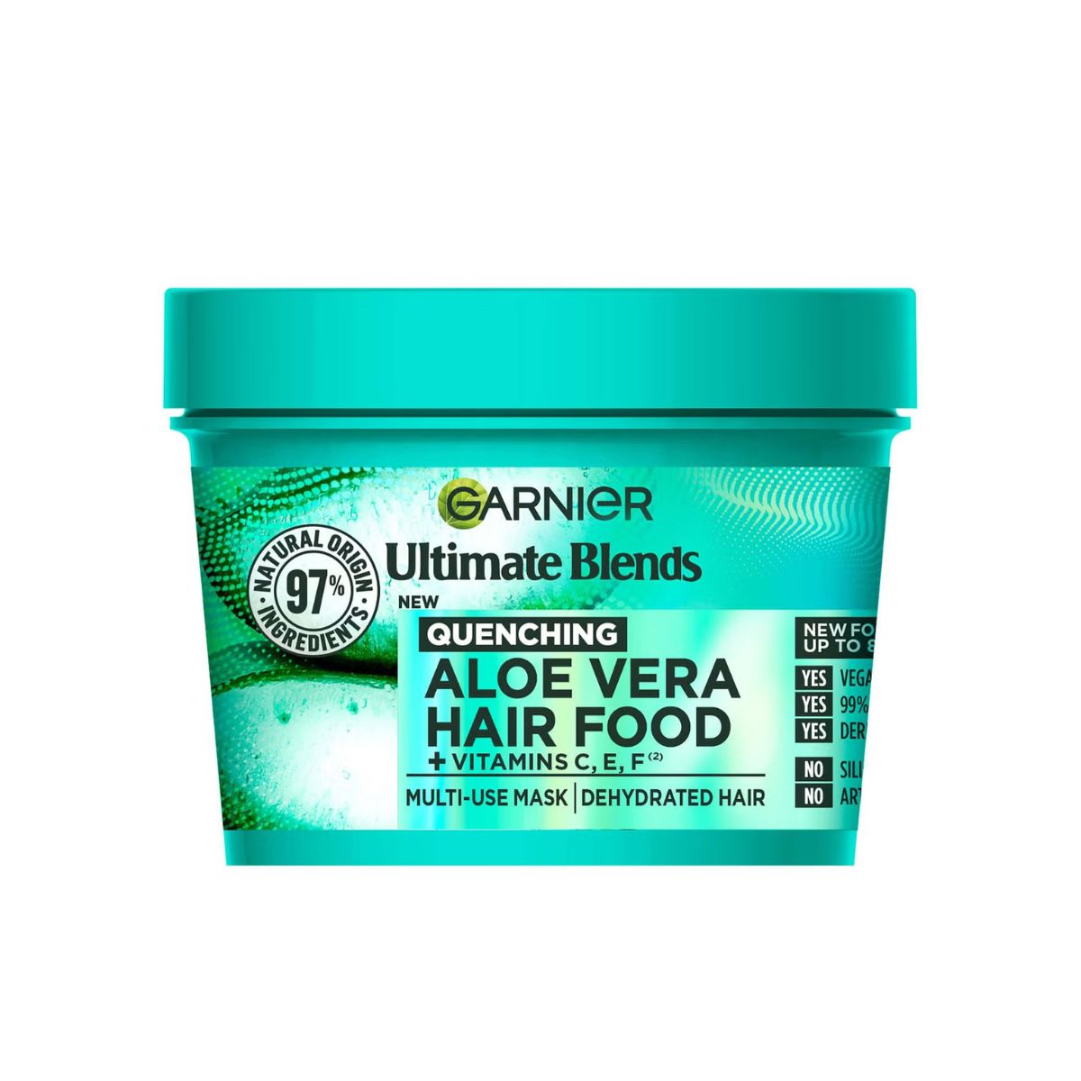 Garnier Ultimate Blends Hair Food Aloe Vera 3-in-1 Normal Hair Mask Treatment