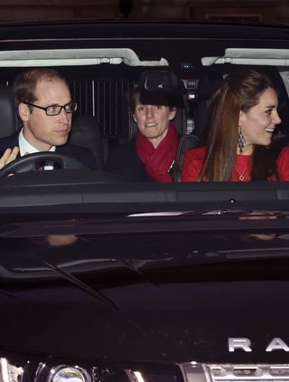 Prince William, Kate Middleton and George's nanny