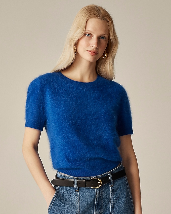 Brushed Cashmere T-Shirt