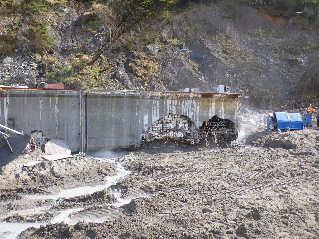 Japan tsunami dock