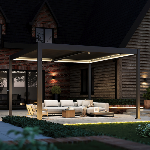 Hygge™ Pergola – 4x4m Pergola With Lighting System