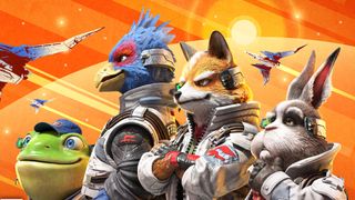 Star Fox Key Art showing the main characters