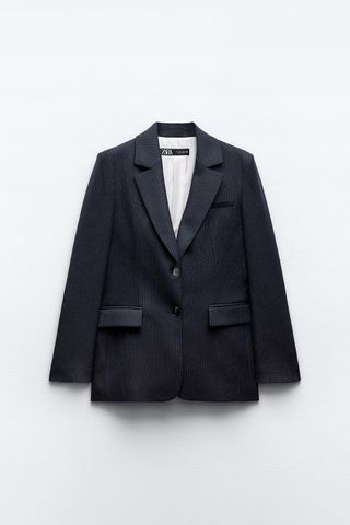 Zara pinstripe blazer