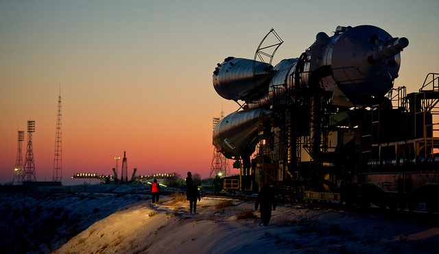 Launch Pad at the Baikonur Cosmodrome