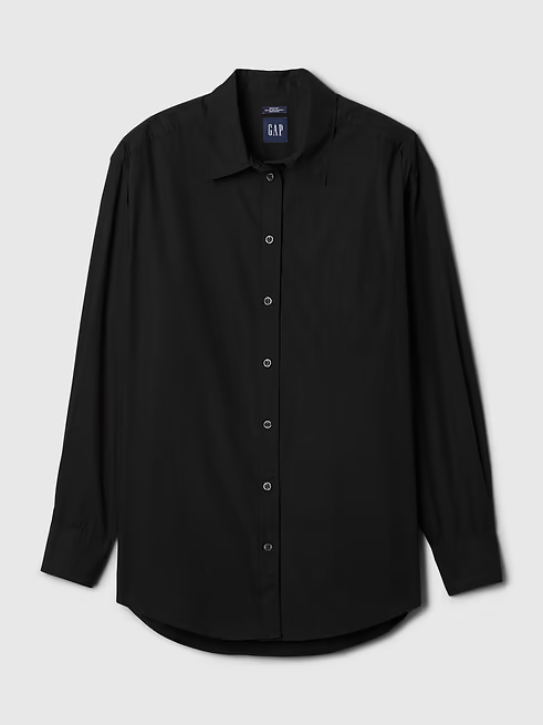 Gap, Organic Cotton Poplin Big Shirt